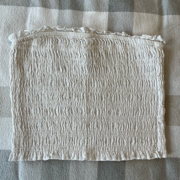 Forever 21 White Tube Top - Picture 1 of 3